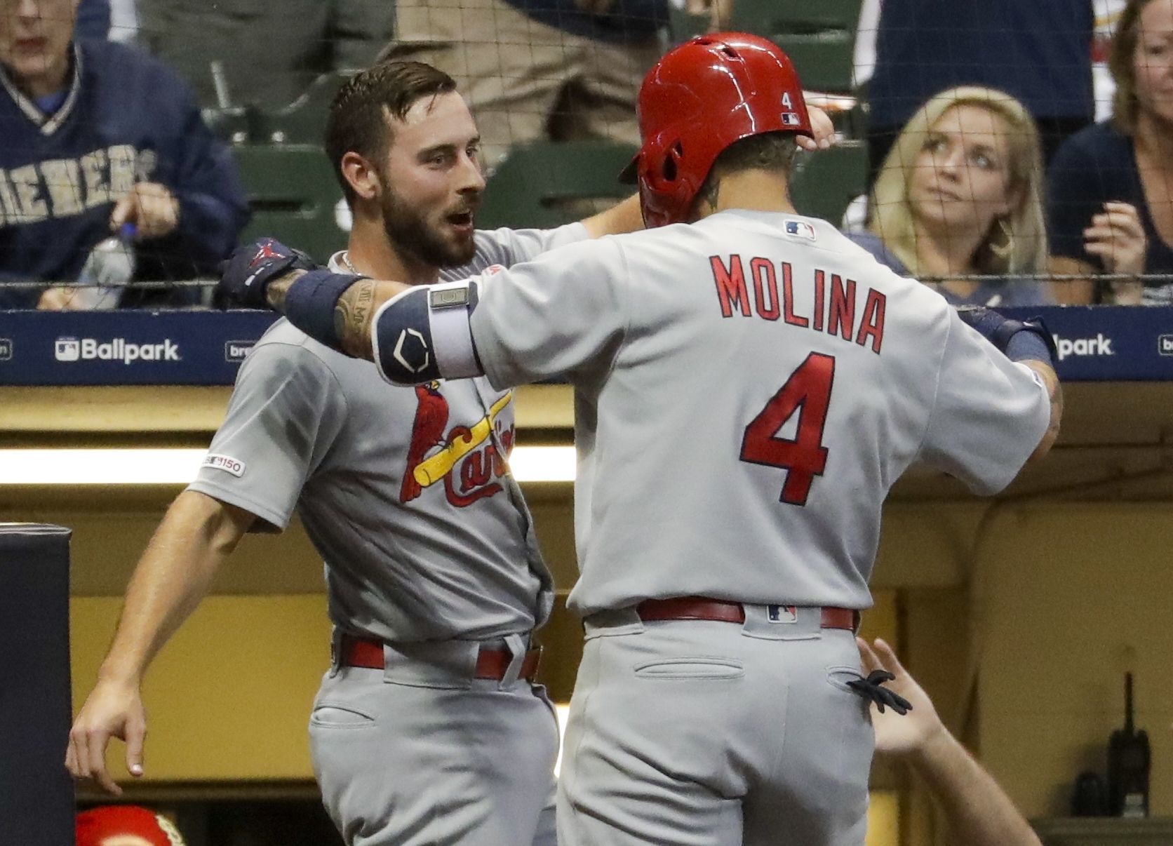 Cardinals Brewers Baseball